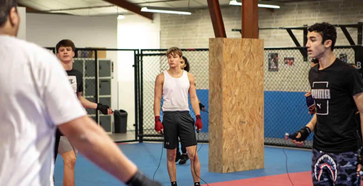 Séance de boxe loisir dans une ambiance conviviale au Noble Art Portésien