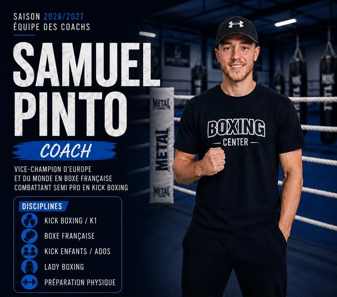 Samuel Pinto, coach à la salle de Portet-sur-Garonne