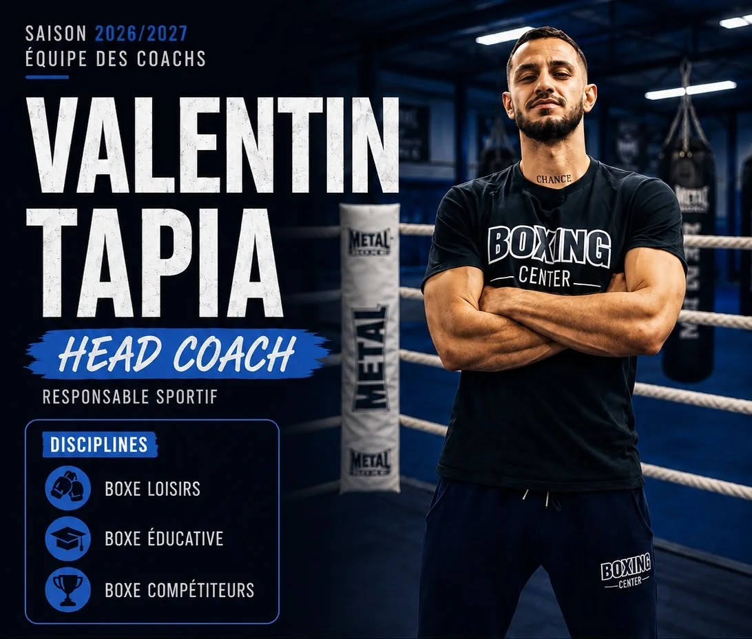 Valentin Tapia, head coach et responsable sportif de la salle de Portet-sur-Garonne